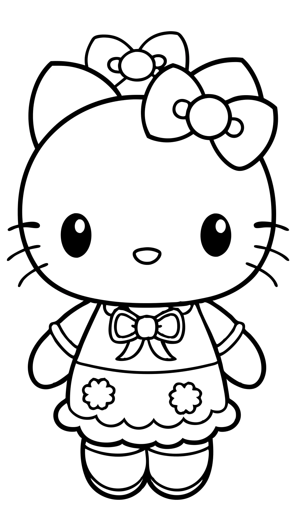 cute sanrio coloring pages